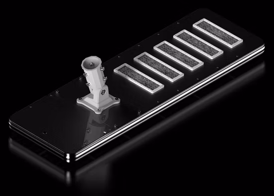 60W 90W 120W 一体型オールインワンソーラー街路灯